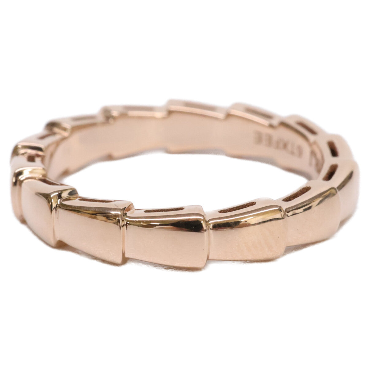 BVLGARI ブルガリ 仕上げ済み 750YG 349653 セルペンティ ヴァイパー リング 指輪