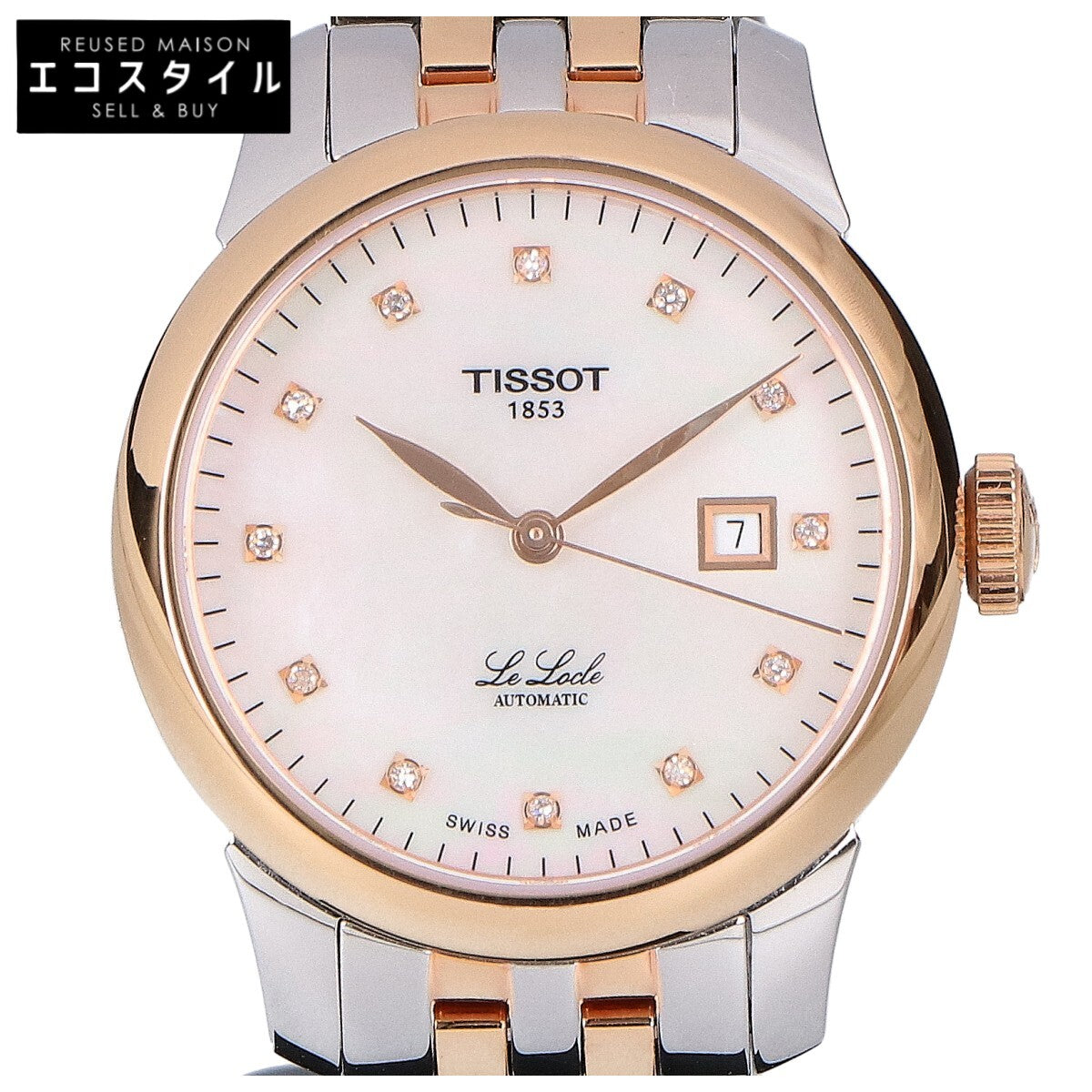 TISSOT ティソ T006.207.22.116.00 TISSOT ル・ロックル 29mm シースルーバック 自動巻き 腕時計