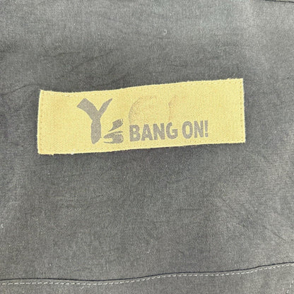 Y's BANG ON! ワイズバングオン ブラック YW-B85-500 チャイナシャツ トップス