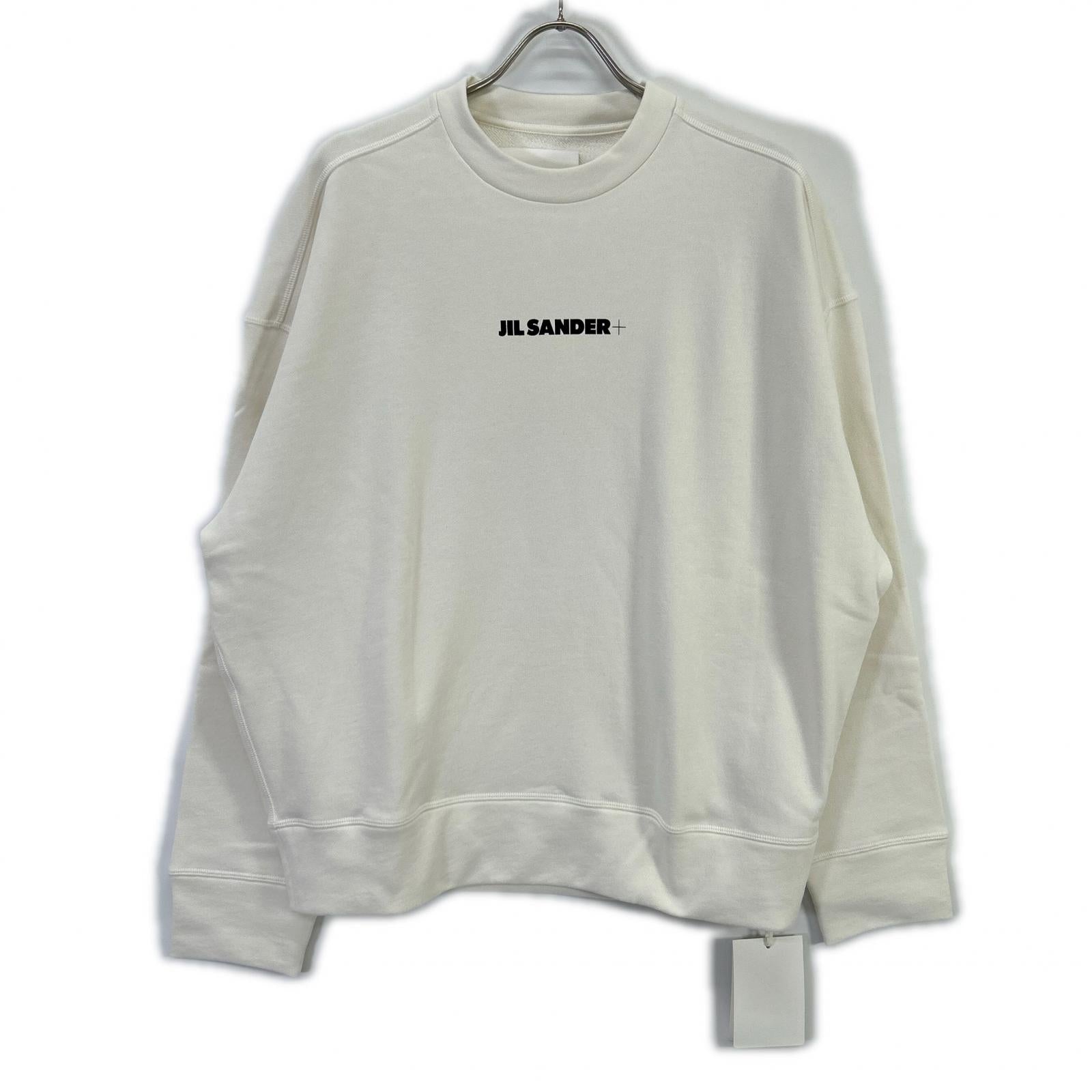 JIL SANDER+ ジルサンダープラス ホワイト JPPU707513 ロゴスウェットシャツ トップス