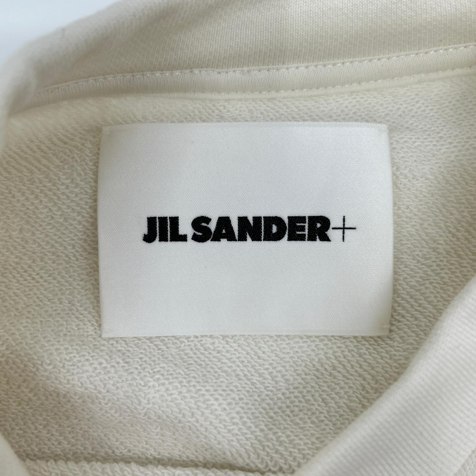 JIL SANDER+ ジルサンダープラス ホワイト JPPU707513 ロゴスウェットシャツ トップス