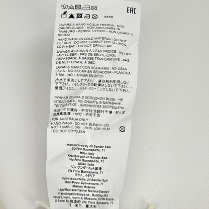 JIL SANDER+ ジルサンダープラス ホワイト JPPU707513 ロゴスウェットシャツ トップス