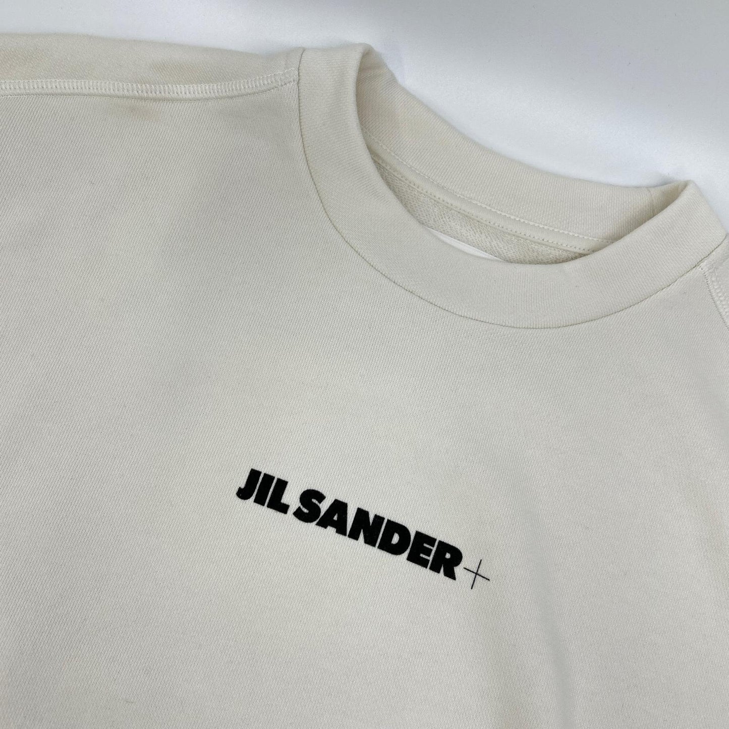 JIL SANDER+ ジルサンダープラス ホワイト JPPU707513 ロゴスウェットシャツ トップス