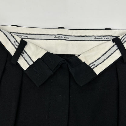 ALEXANDER WANG 亚历山大·王 黑色 羊毛 短款 设计 半身裙