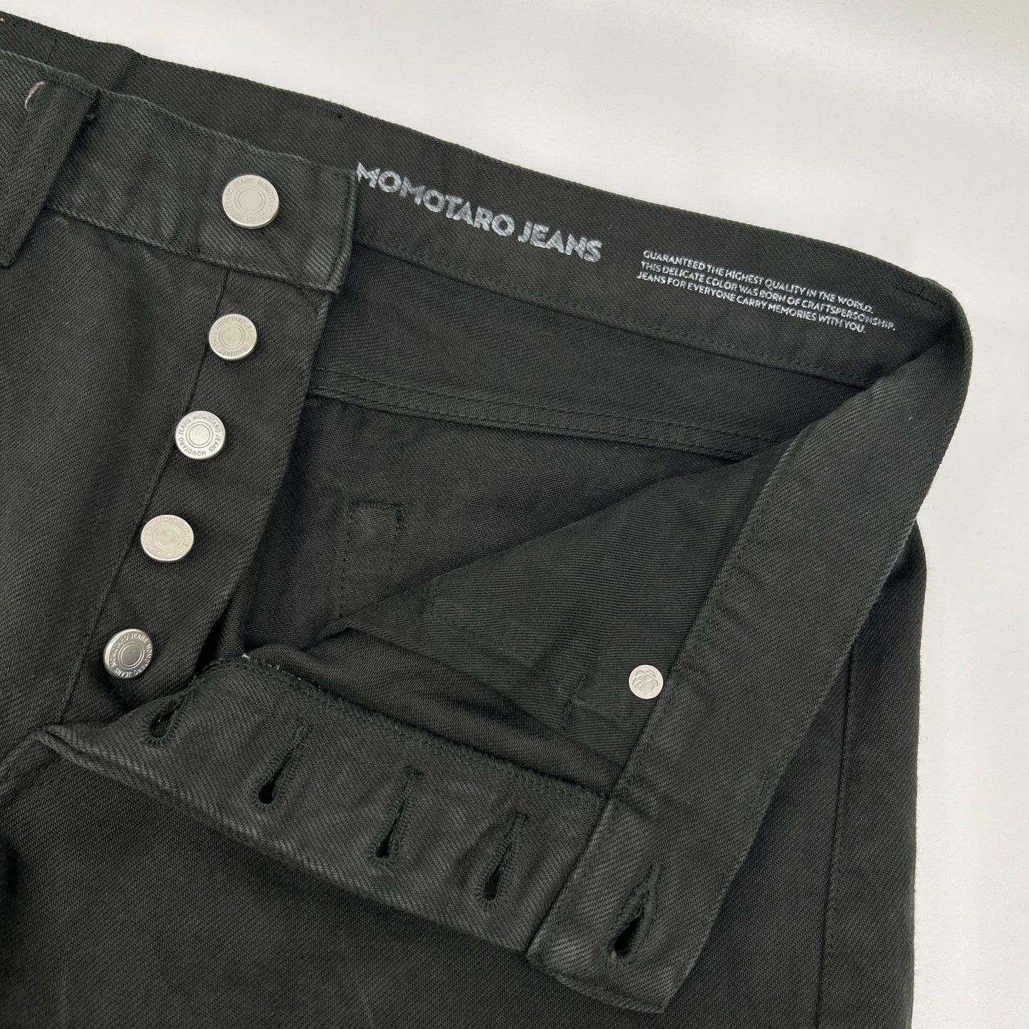 MOMOTARO JEANS モモタロウジーンズ MMJZ6300 ライトブラック #200 テーパード - BC デニムパンツ ボトムス