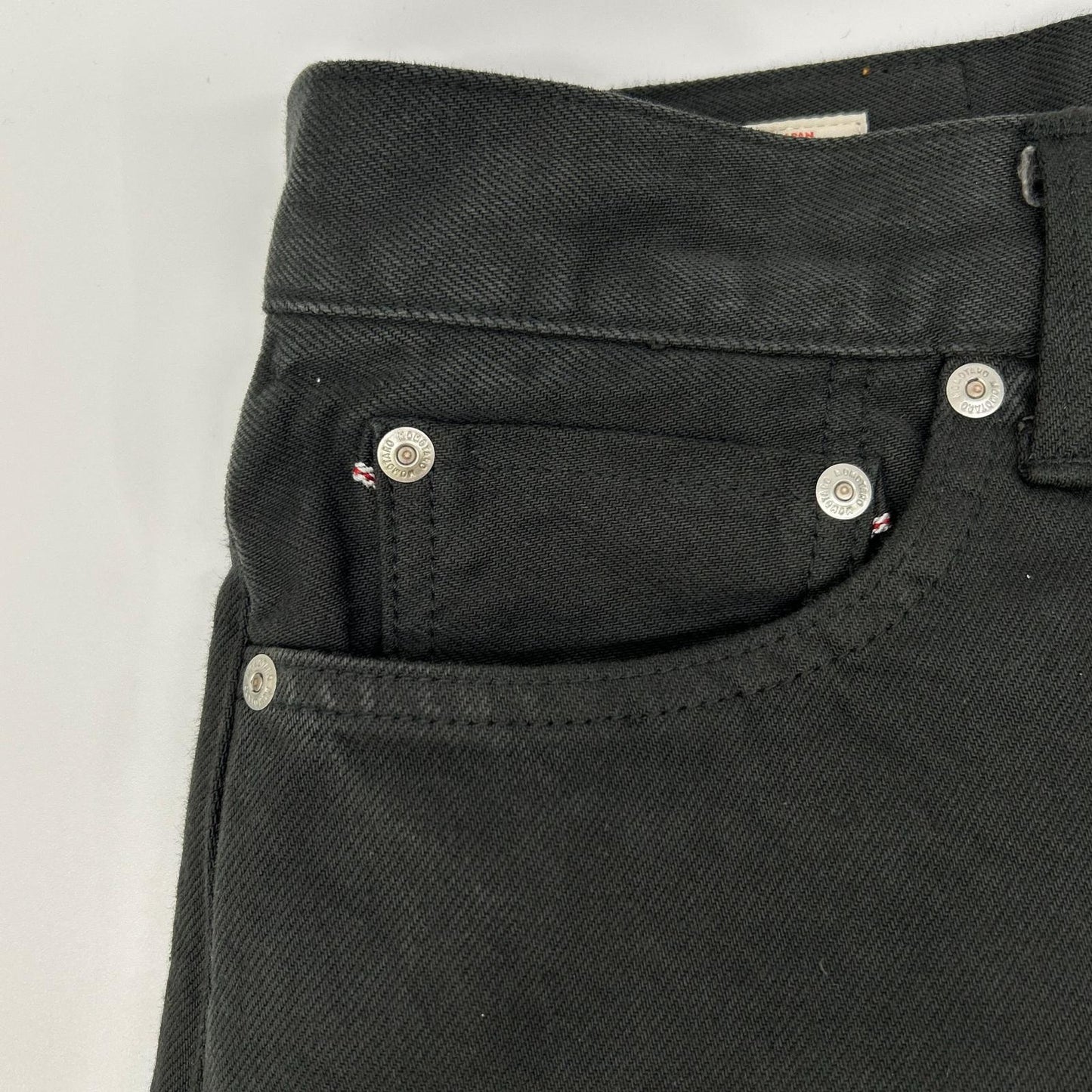 MOMOTARO JEANS モモタロウジーンズ MMJZ6300 ライトブラック #200 テーパード - BC デニムパンツ ボトムス