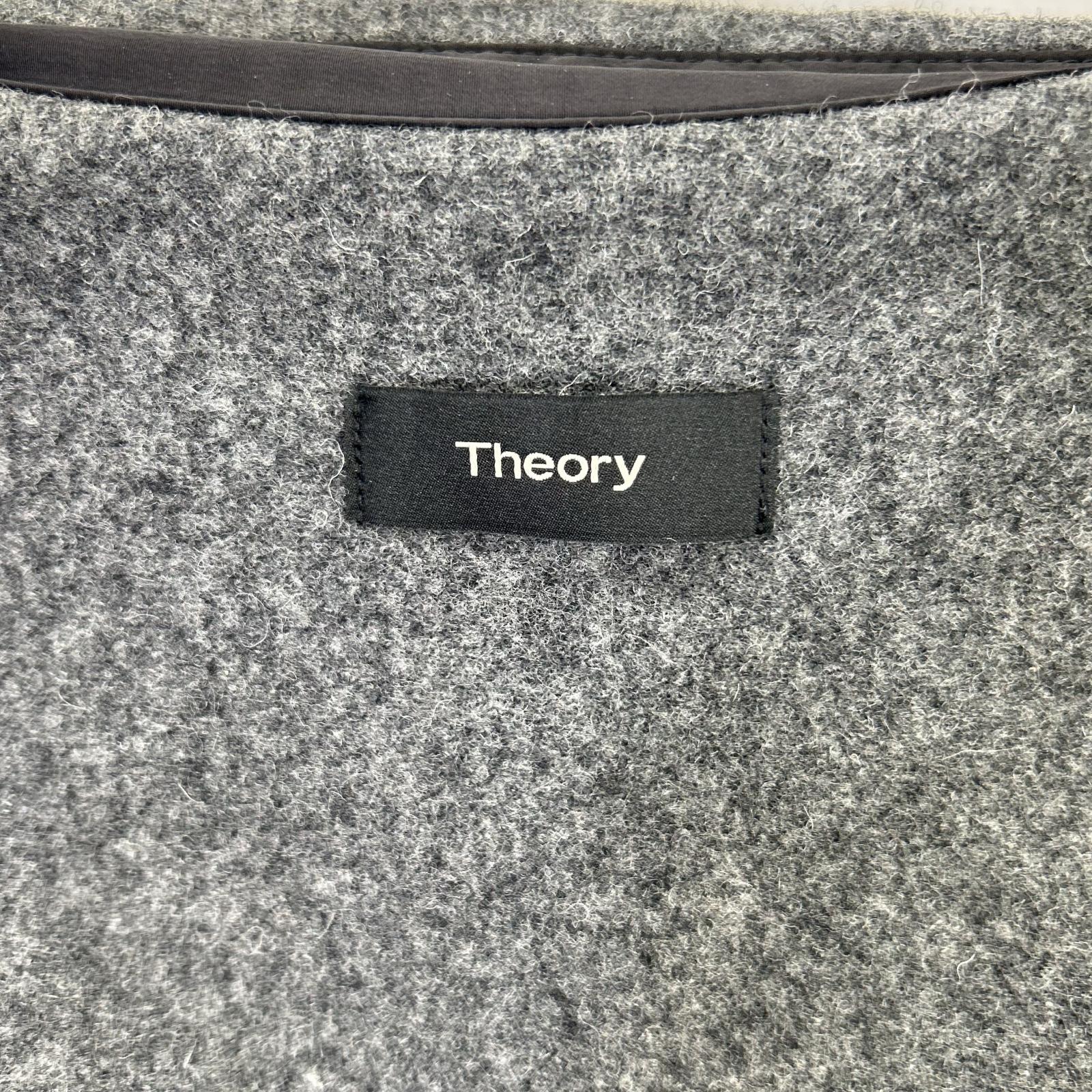 Theory セオリー 02-0308010 20AW グレー GOLDWIN A ROSSLAND ウール 長袖シャツ トップス