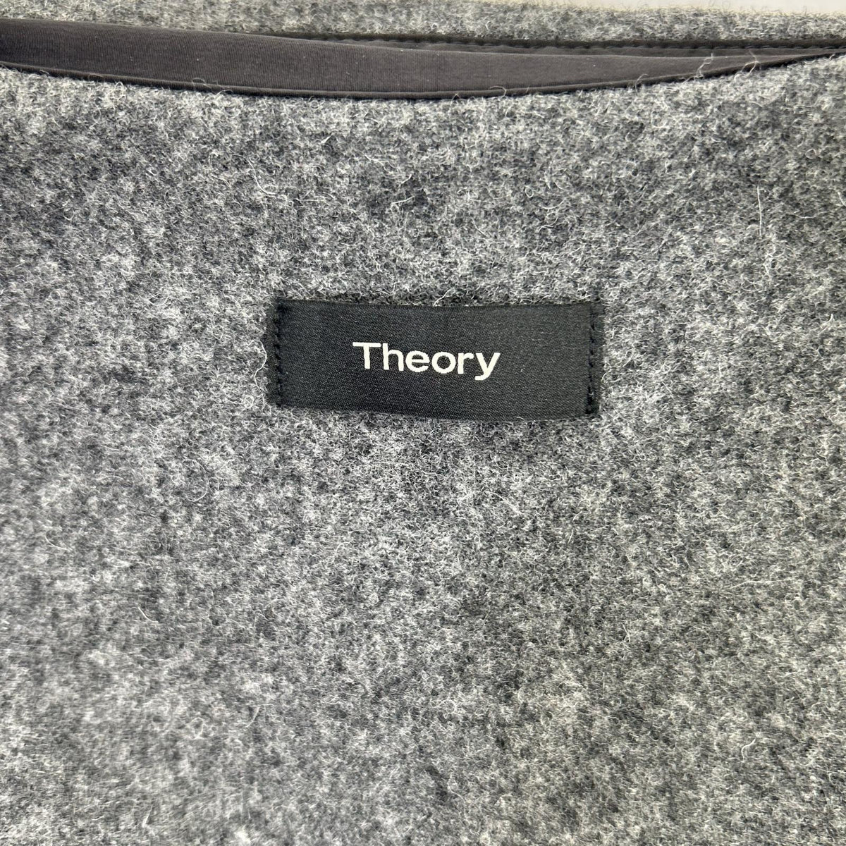 Theory 02-0308010 20AW Grey GOLDWIN A ROSSLAND Wool Long Sleeve Shirt Top