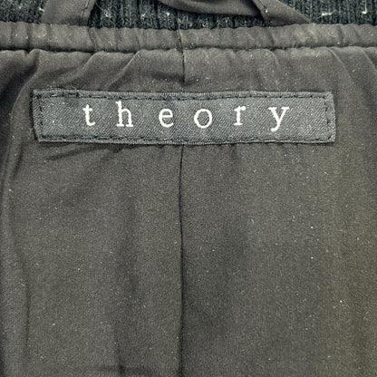Theory セオリー 02-3405003 ネイビー VOLTER LS KINLOGGH レザー 切替 スタジャン ジャケット