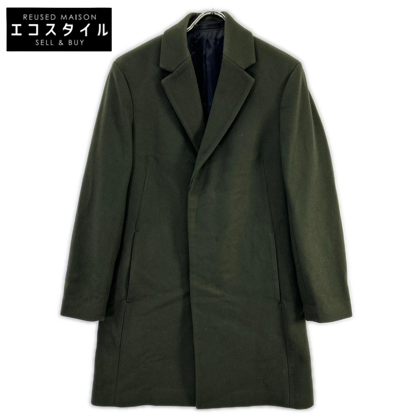 Theory セオリー 02-7409002 グリーン SOFT MELTON/BOWER TOP COAT A コート コート