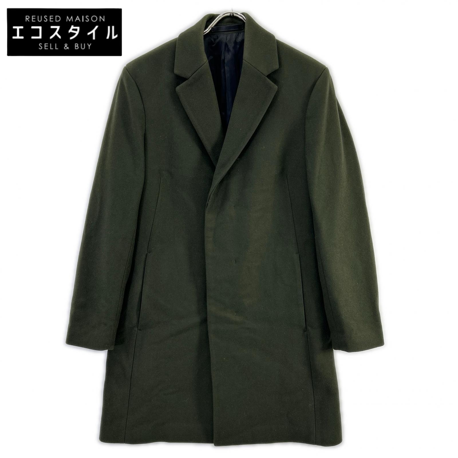 Theory セオリー 02-7409002 グリーン SOFT MELTON/BOWER TOP COAT A コート コート