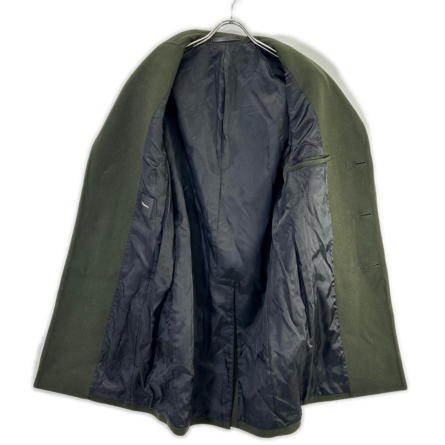 Theory セオリー 02-7409002 グリーン SOFT MELTON/BOWER TOP COAT A コート コート