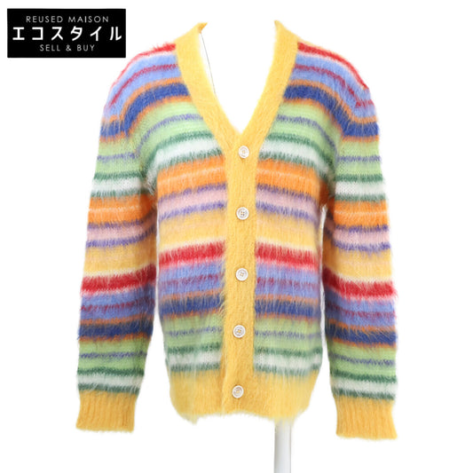 MARNI マルニ 【美品/国内正規】CDMG0051Q0 UFU107 ボーダー モヘア カーディガン トップス