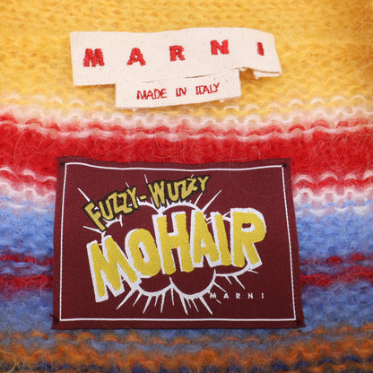 MARNI 马尔尼 【美品/国内正品】CDMG0051Q0 UFU107 条纹马海毛开衫上衣