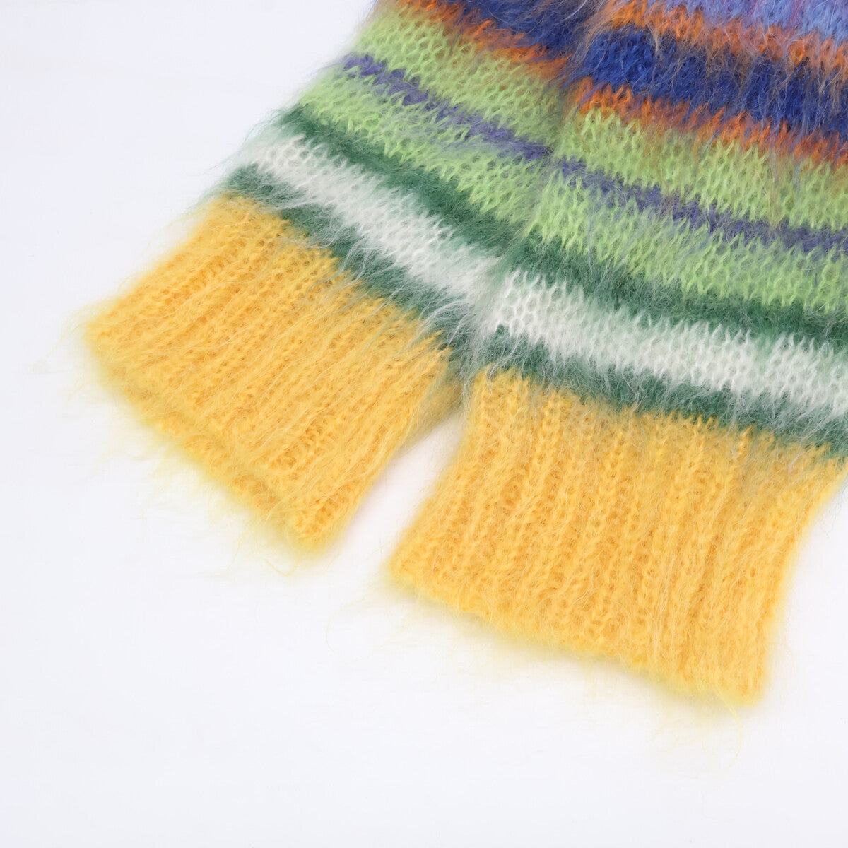MARNI 马尔尼 【美品/国内正品】CDMG0051Q0 UFU107 条纹马海毛开衫上衣