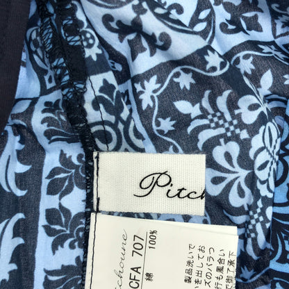 PITCHOUNE Pitchoune D175CFA 707 Blue Nordic-Print Dress Dress