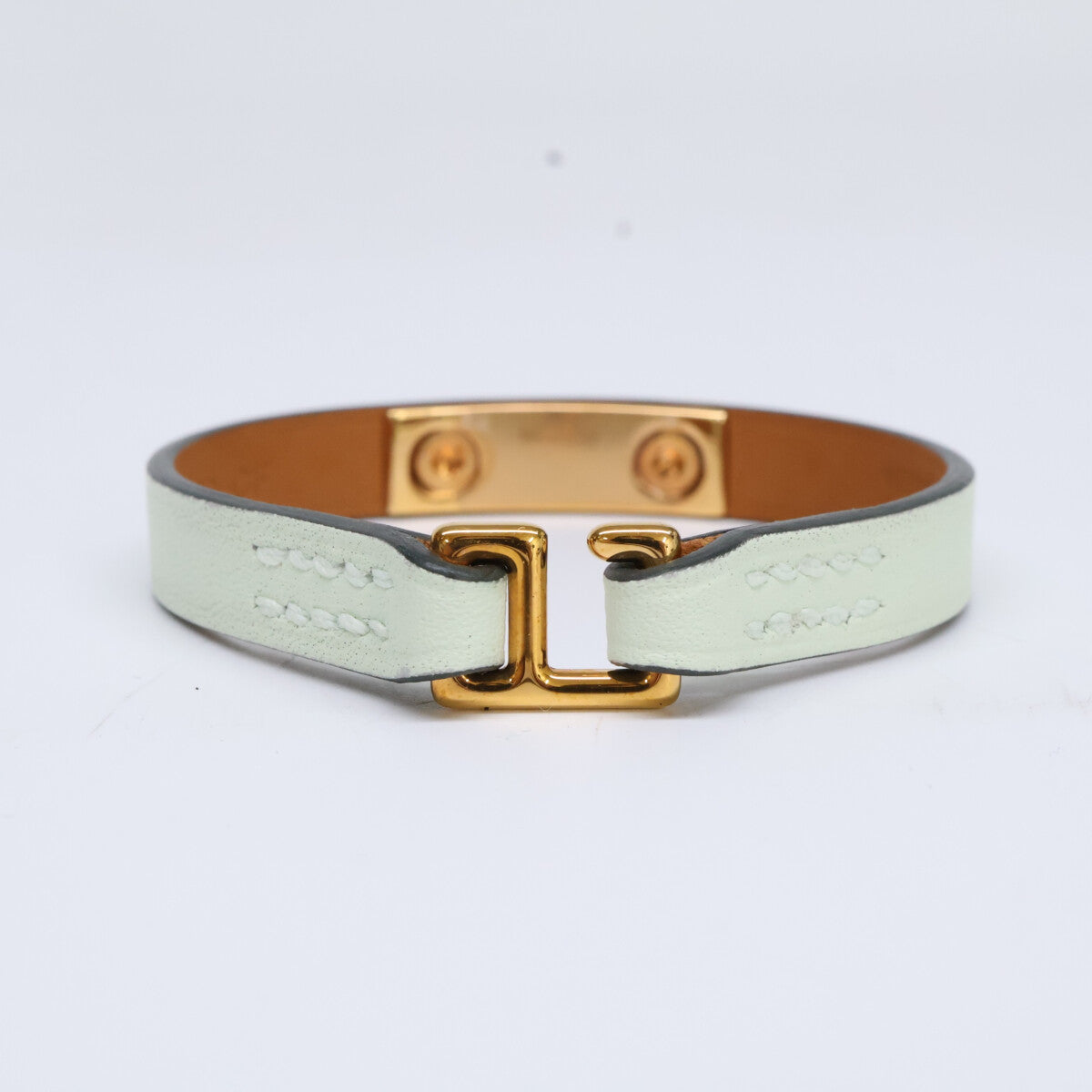 HERMES エルメス 【新品同様】ミニ リヴァル U刻印 レザー
