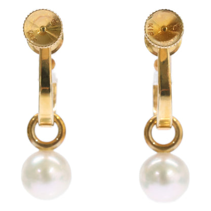 mikimoto ミキモト K18 6.8mm パール イヤリング