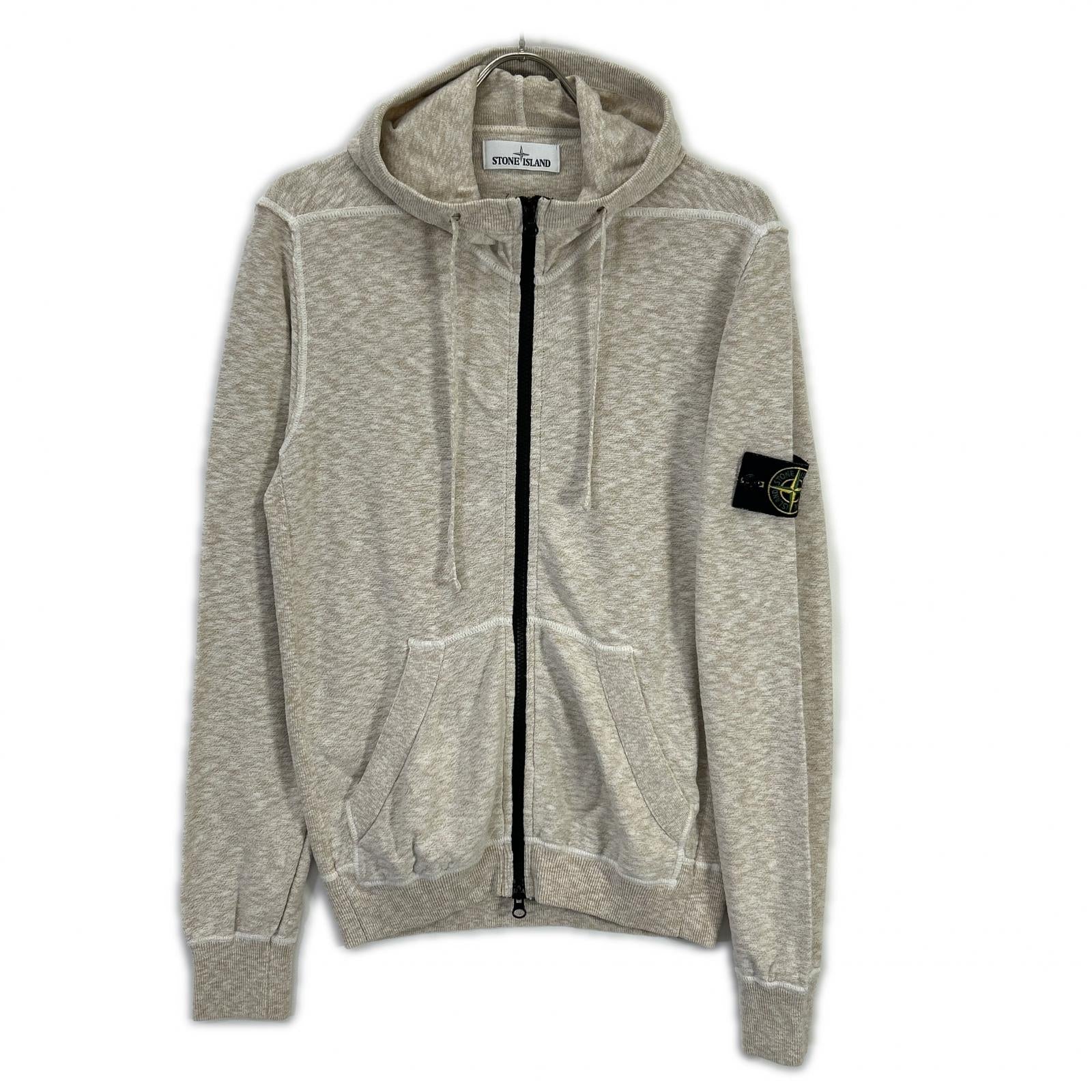 STONE ISLAND ストーンアイランド 6415538B0 ベージュ ジップパーカー ジャケット