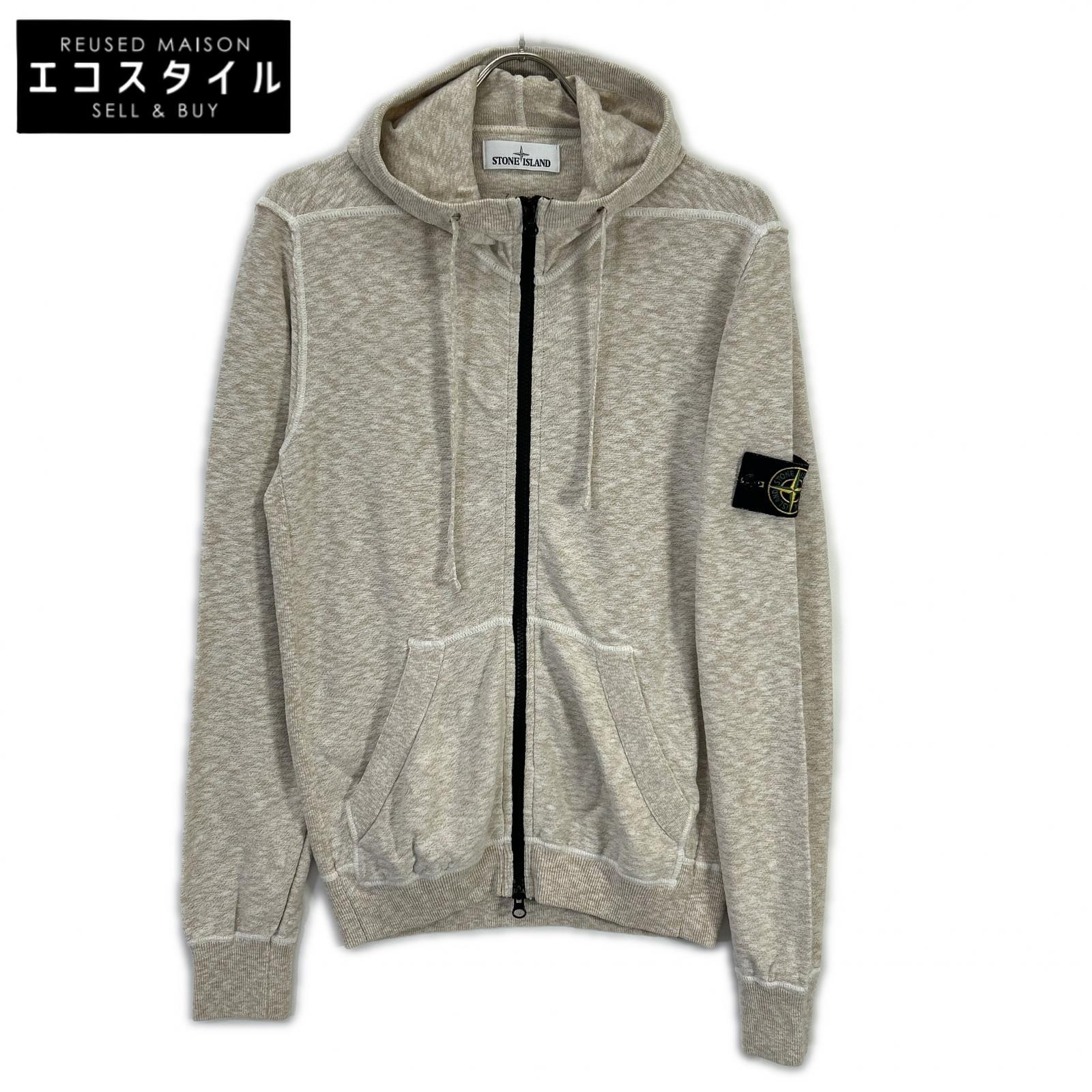 STONE ISLAND ストーンアイランド 6415538B0 ベージュ ジップパーカー ジャケット