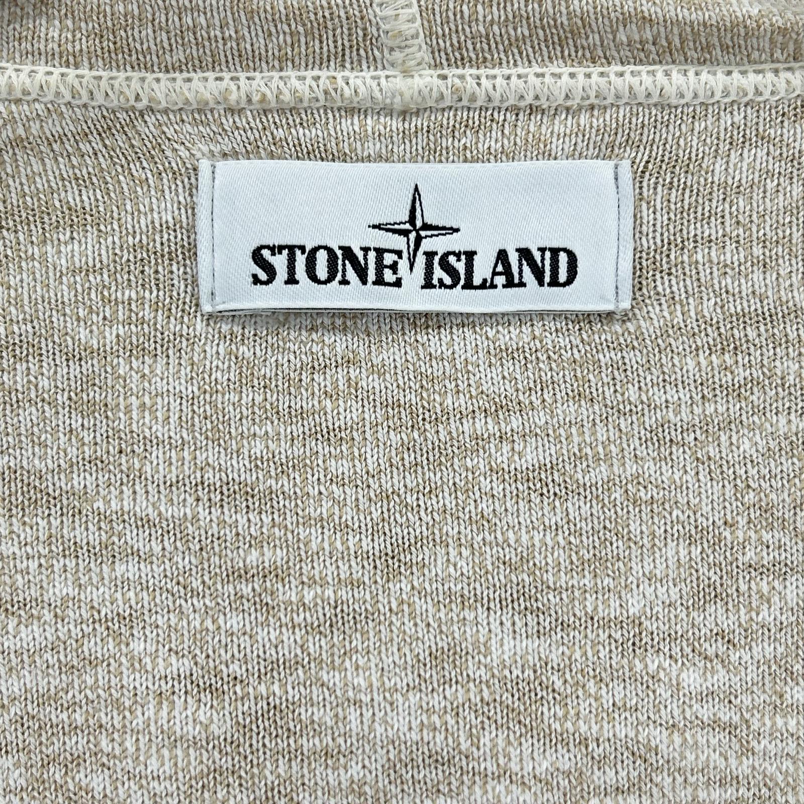 STONE ISLAND ストーンアイランド 6415538B0 ベージュ ジップパーカー ジャケット