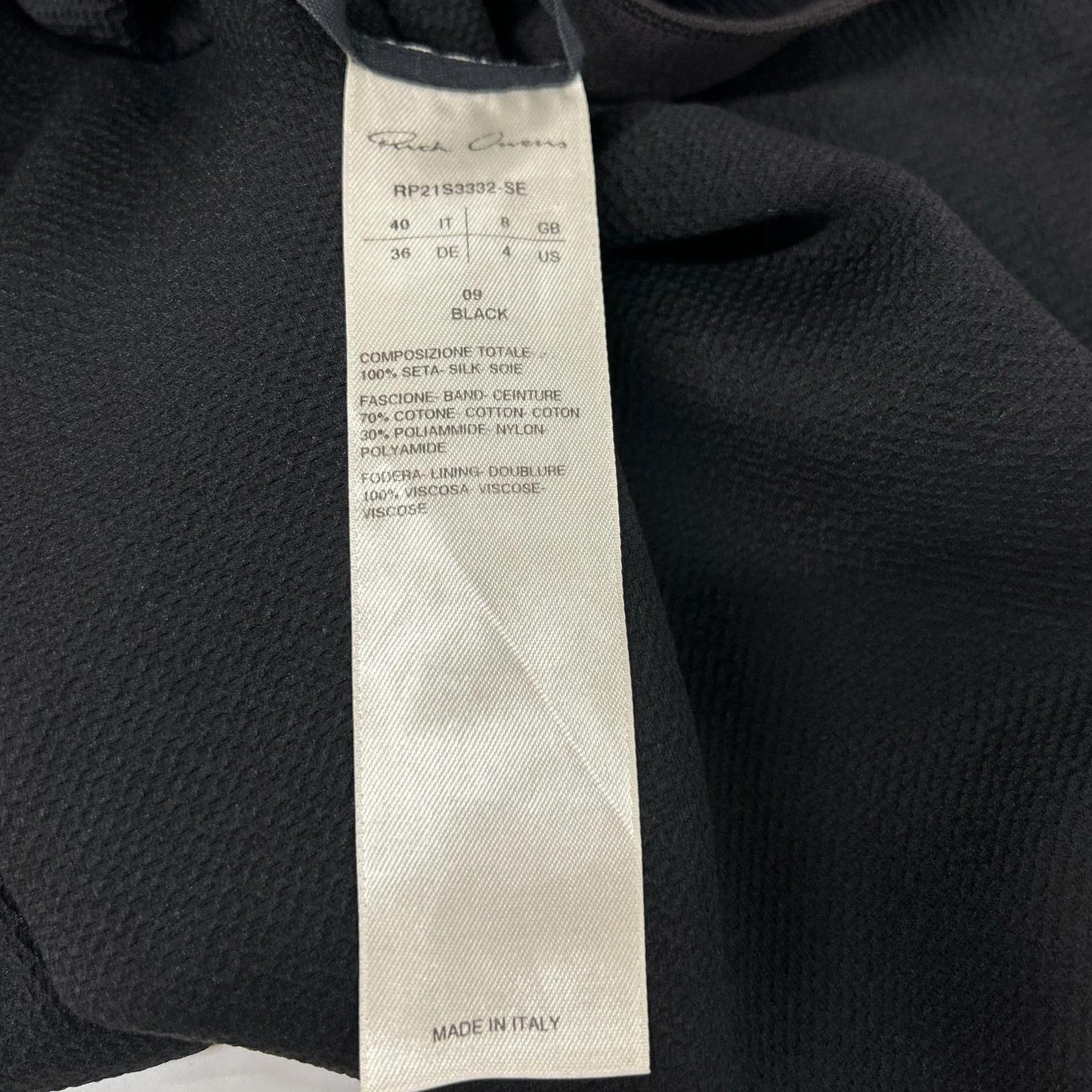 RP21S3332 黑色 美人鱼半身裙 半身裙 36 女式