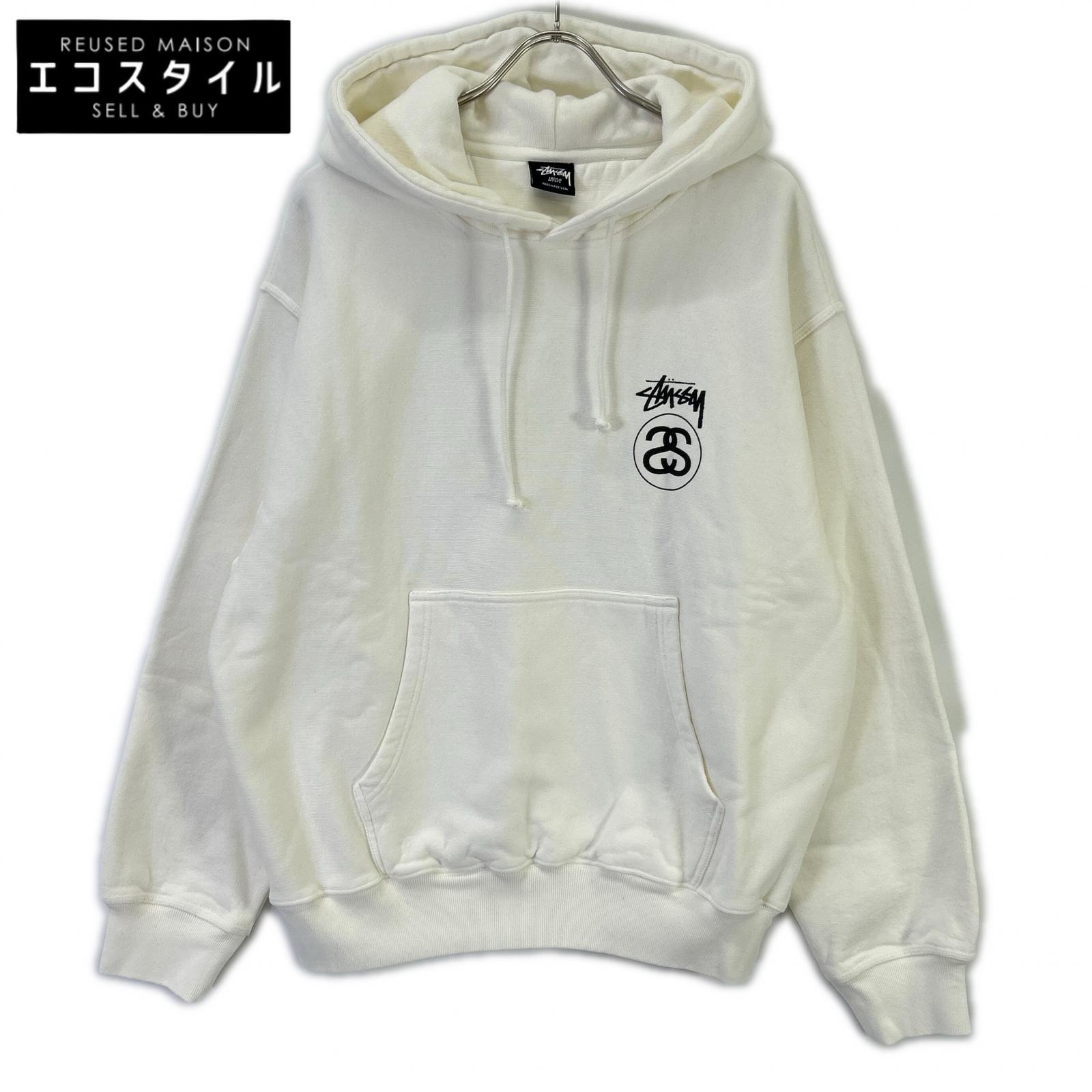 STUSSY 斯图西 自然色 STOCK LINK HOODIE PIGMENT DYED 连帽衫 上衣
