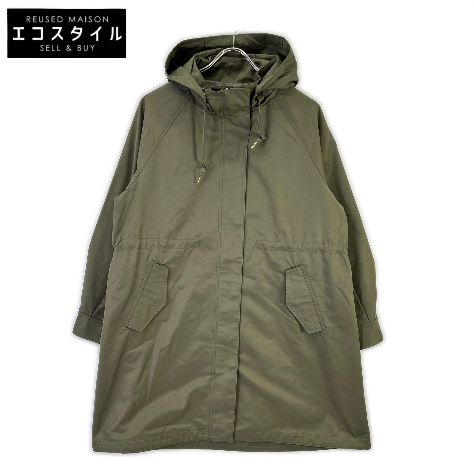 B:MING ビーミング 93-18-0412-646 カーキ 撥水 ロング マウンテンパーカー 25SS ジャケット