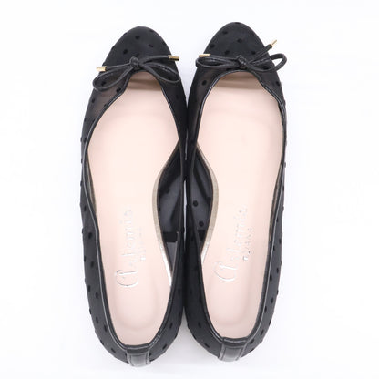 Diana 黛安娜 artemis 阿耳特弥斯【美品】41748 波点 薄纱 平底鞋