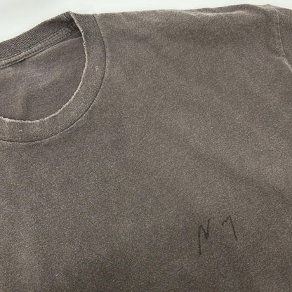 ANCELLM アンセルム ブラウン ANC-CT137-B EMBROIDERY DYED LS T-SHIRT トップス
