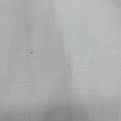 YOKE ヨーク ホワイト GARMENT DYED COTTON SILK TWILL SHIRT トップス