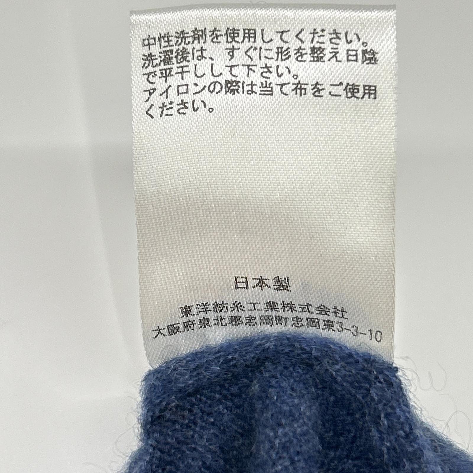 CASIMICO カシミコ CASIー2428 ネイビーMIX カシミヤ100 ニットトップス トップス