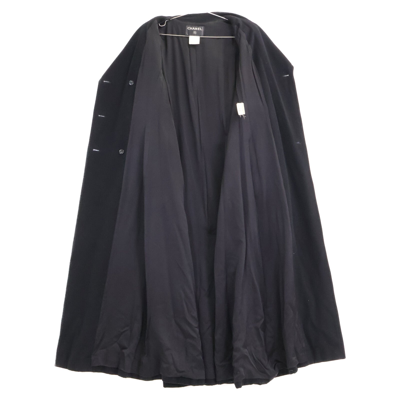 CHANEL シャネル 【国内正規】01A P18441V07699 ココマークボタン カシミヤ100％ ダブルブレスト ロング コート