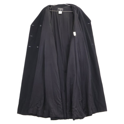 CHANEL シャネル 【国内正規】01A P18441V07699 ココマークボタン カシミヤ100％ ダブルブレスト ロング コート