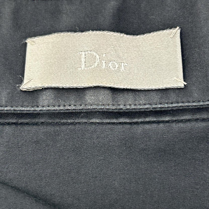 Dior HOMME 迪奥男装 海军蓝 163C505A1581 立领纯棉府绸正装衬衫 上衣