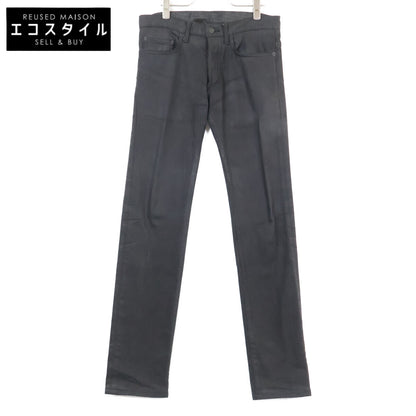 Dior HOMME ディオールオム 8H3111080894 08AW クリス期 ナイトフォール ボタンフライ コーティング デニムパンツ ボトムス
