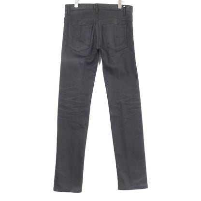 Dior HOMME ディオールオム 8H3111080894 08AW クリス期 ナイトフォール ボタンフライ コーティング デニムパンツ ボトムス