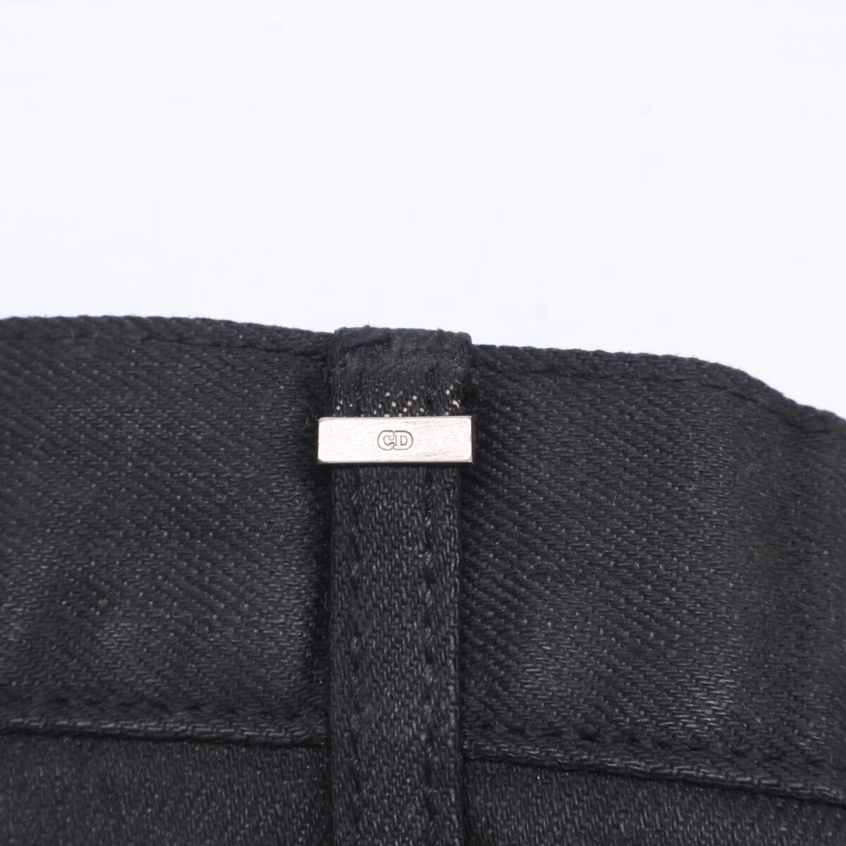 Dior HOMME ディオールオム 8H3111080894 08AW クリス期 ナイトフォール ボタンフライ コーティング デニムパンツ ボトムス