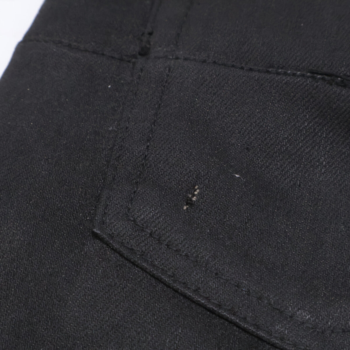 Dior HOMME ディオールオム 8H3111080894 08AW クリス期 ナイトフォール ボタンフライ コーティング デニムパンツ ボトムス