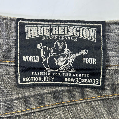 TRUE RELIGION 真实信仰 32803 TRM504 黑色 JOEY 靴型牛仔裤 下装