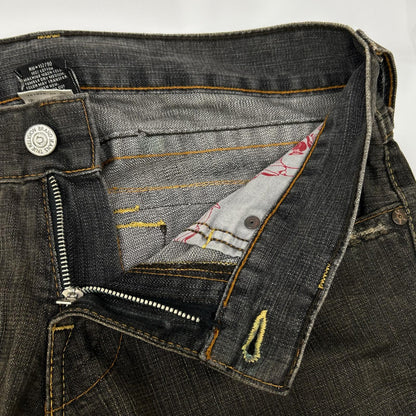 TRUE RELIGION 真实信仰 32803 TRM504 黑色 JOEY 靴型牛仔裤 下装