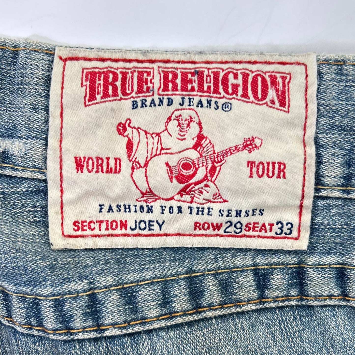TRUE RELIGION True Religion 600089 04-303 蓝色 JOEY 美国制造 靴型牛仔裤 裤子