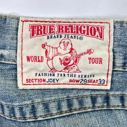 TRUE RELIGION True Religion 600089 04-303 蓝色 JOEY 美国制造 靴型牛仔裤 裤子