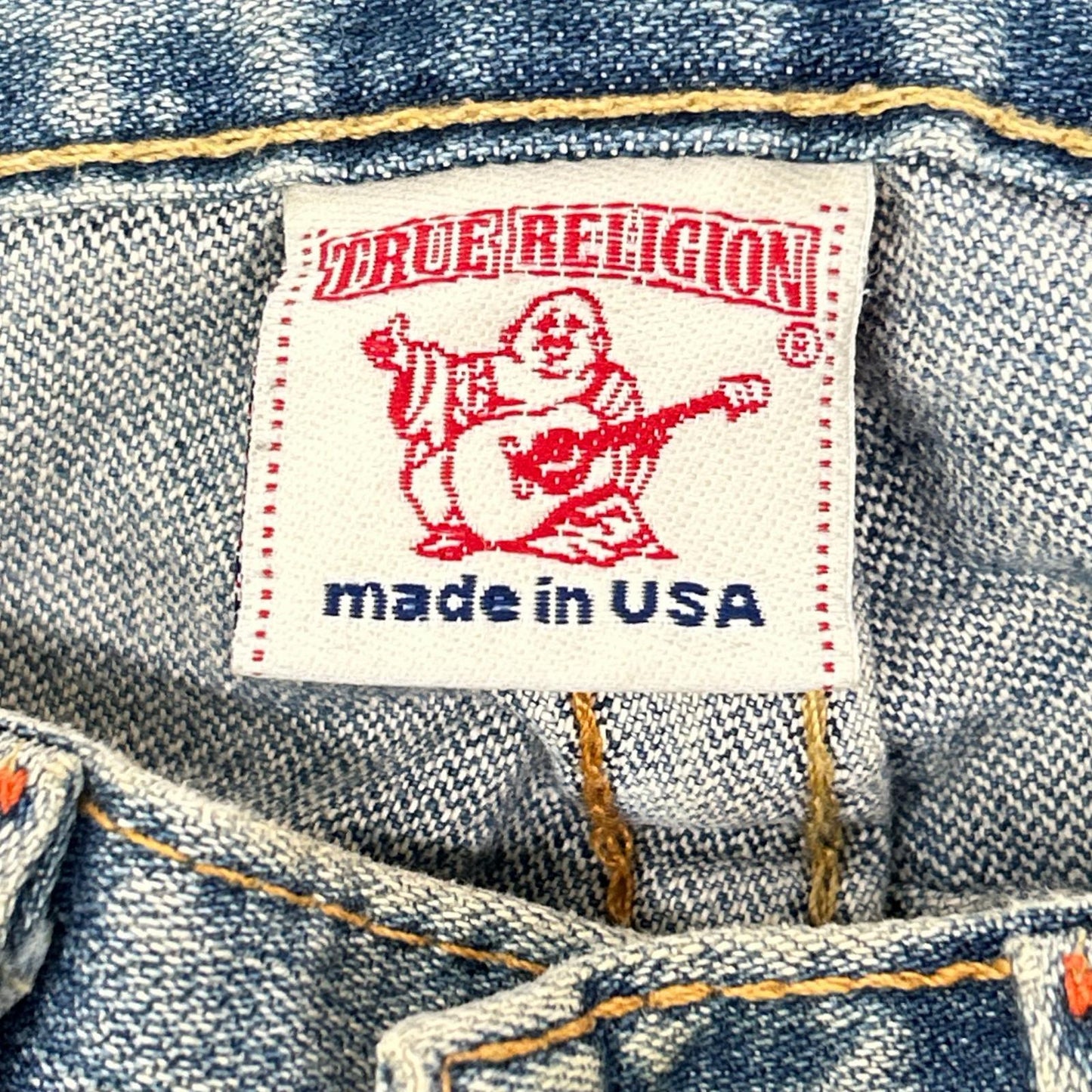TRUE RELIGION True Religion 600089 04-303 蓝色 JOEY 美国制造 靴型牛仔裤 裤子