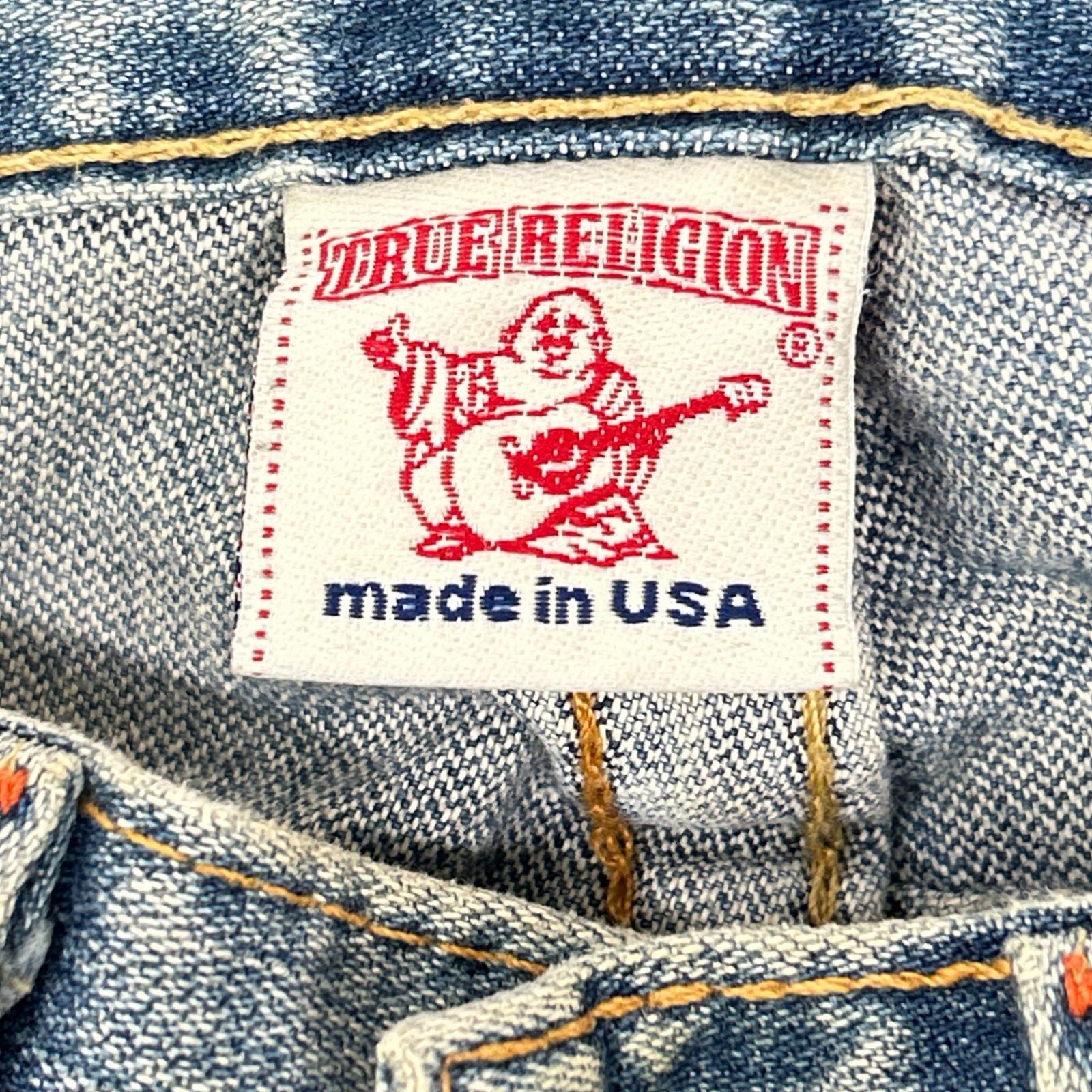 TRUE RELIGION True Religion 600089 04-303 蓝色 JOEY 美国制造 靴型牛仔裤 裤子
