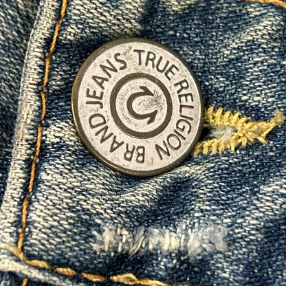 TRUE RELIGION True Religion 600089 04-303 蓝色 JOEY 美国制造 靴型牛仔裤 裤子