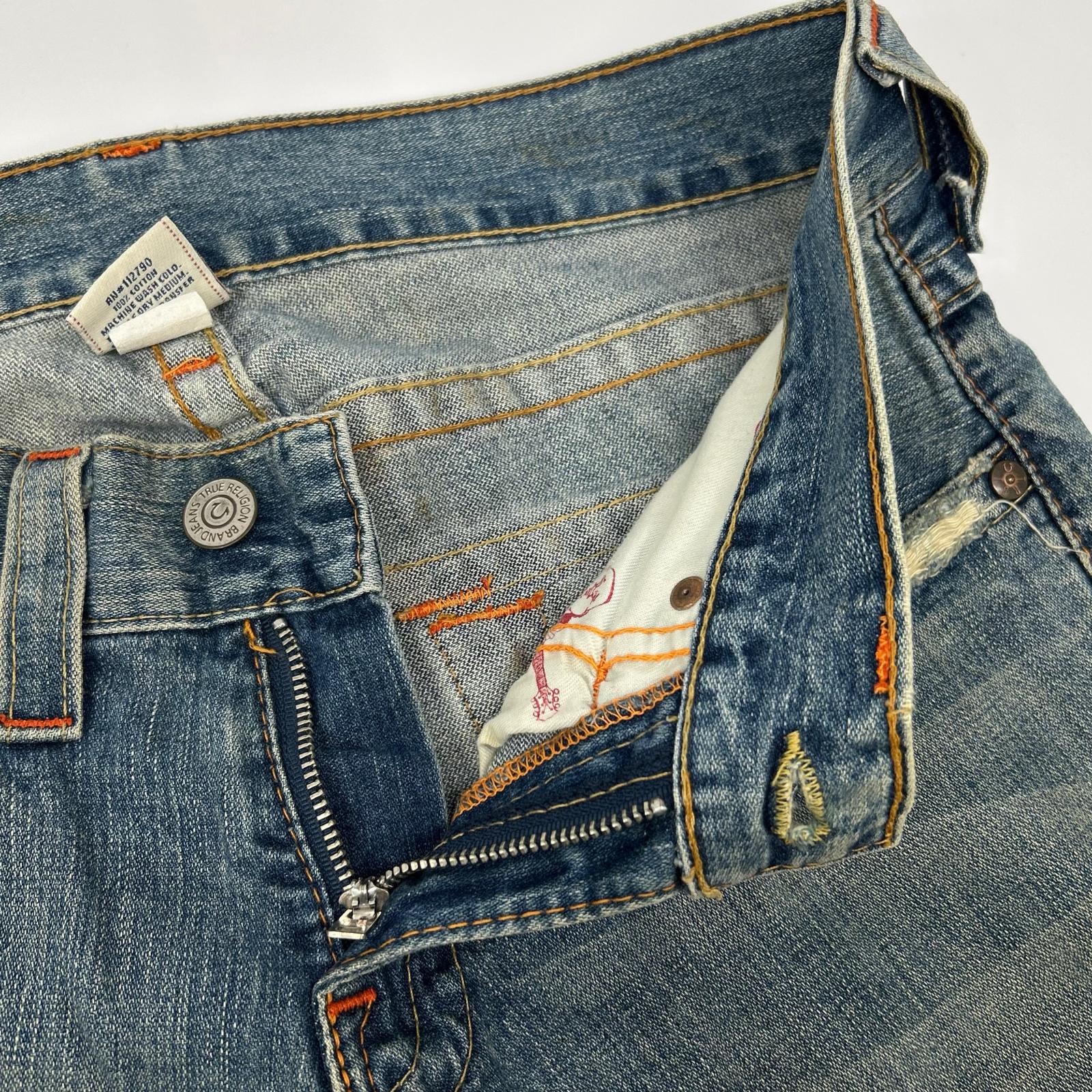 TRUE RELIGION トゥルーレリジョン 600089 04-303 ブルー JOEY USA製