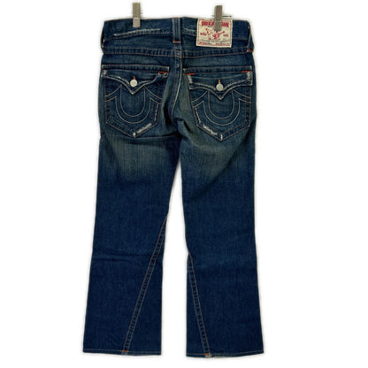 TRUE RELIGION True Religion 600126 04-803 蓝色 JOEY 美国制造 靴型牛仔裤 下装