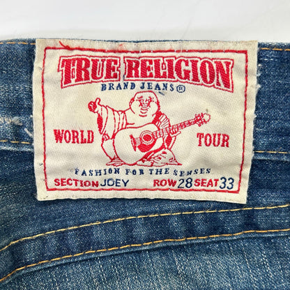 TRUE RELIGION True Religion 600126 04-803 蓝色 JOEY 美国制造 靴型牛仔裤 下装