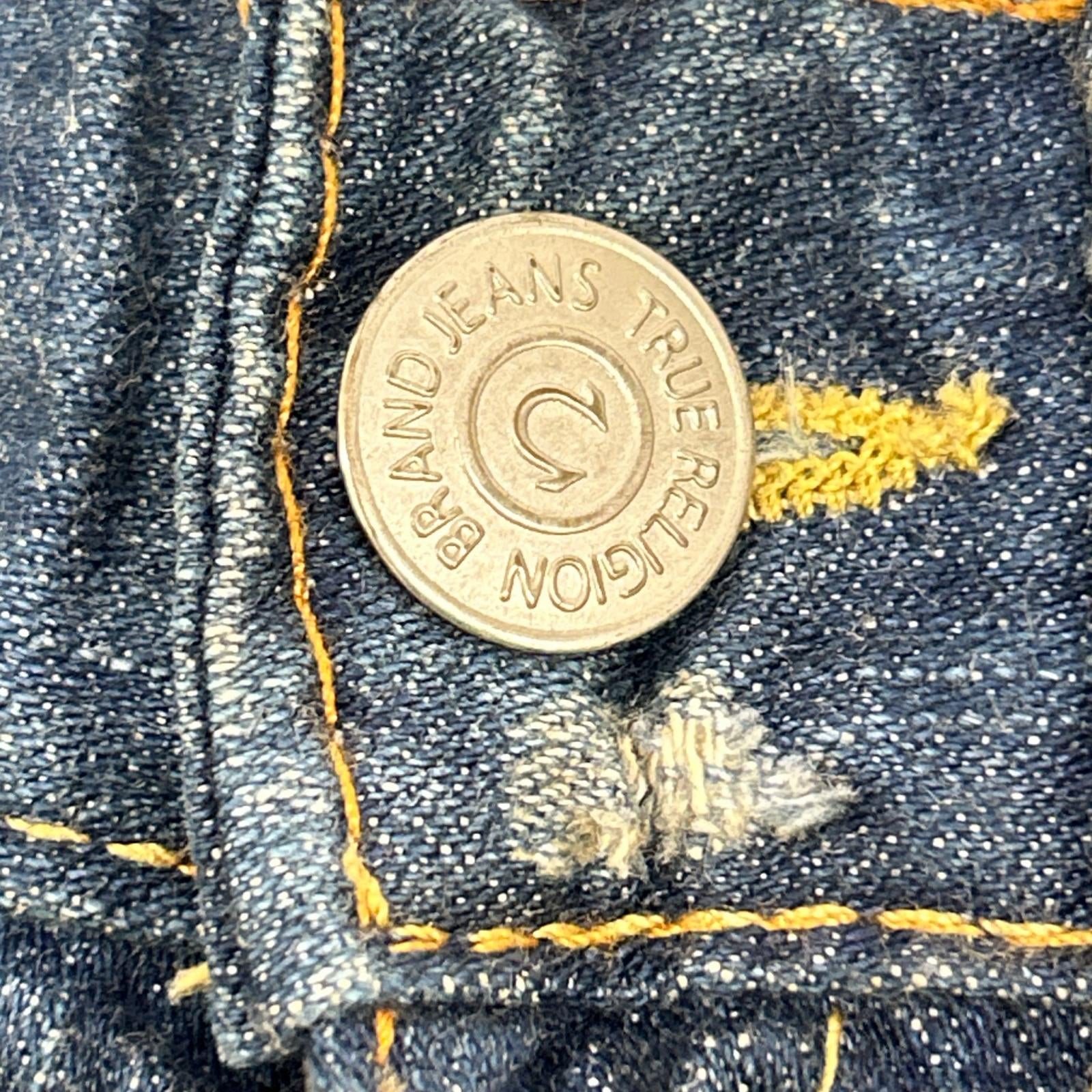 TRUE RELIGION トゥルーレリジョン 600126 04-803 ブルー JOEY USA製